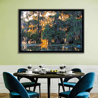 Lake Martin Cypress Reflection Wall Art