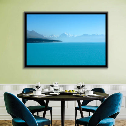 Turquoise Lake Pukaki View of Mount Cook Wall Art