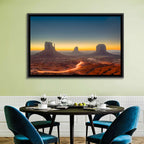 Monument Valley Golden Horizon Wall Art
