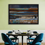 Weathered Dock Perspective Wall Art