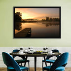 Golden Morning Pier Wall Art