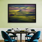 Palouse Farmland at Golden Hour Wall Art
