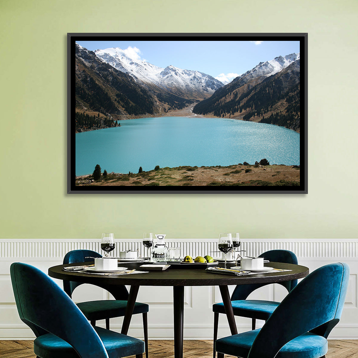 Big Almaty Lake Wall Art