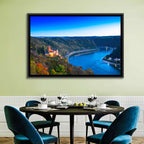 Rhine Valley at Dusk Wall Art