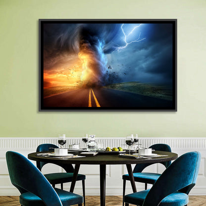 Road to a Twisting Tornado Wall Art