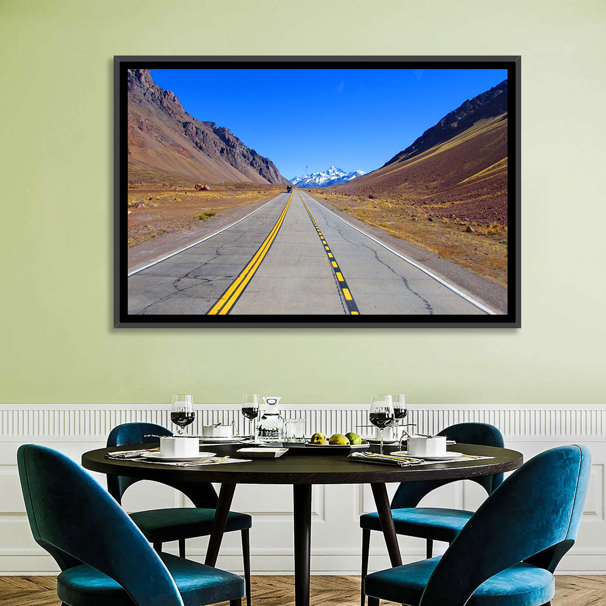 Road to Mount Aconcagua Wall Art