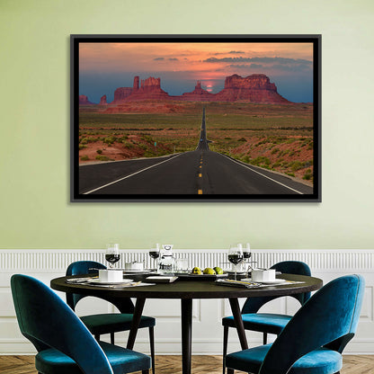 Tribal Park Monument Valley Sunset Wall Art