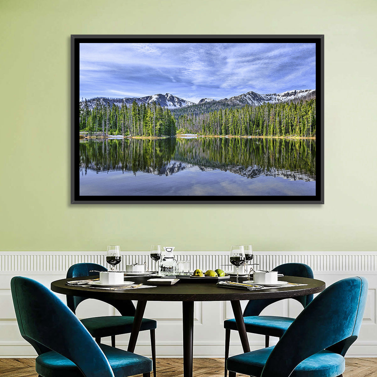 Lake Sylvan Reflection Wall Art