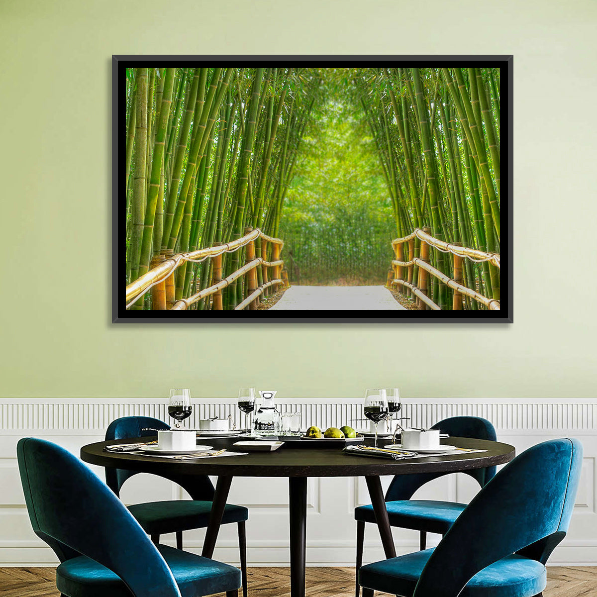 Bamboo Alley Wall Art
