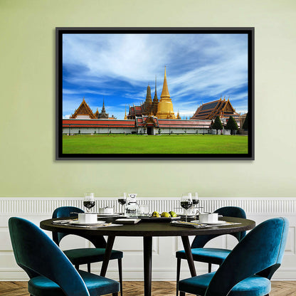 Golden Stupa at Wat Phra Kaew Wall Art