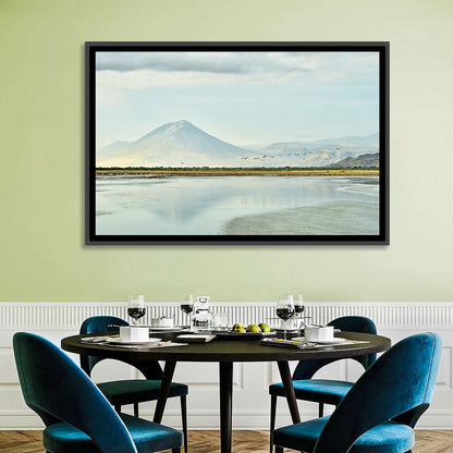 Lake Natron Reflection Wall Art