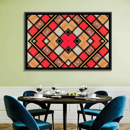 Connected Blocks Wall Art