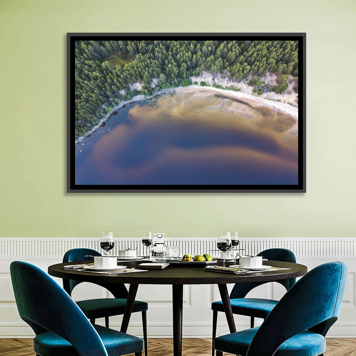 Lake Onega Shoreline Wall Art