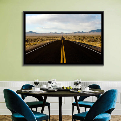 Nevada Desert Highway Wall Art