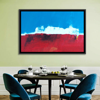 Ocean Horizon Abstract Wall Art