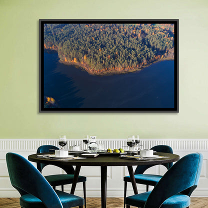 Lake Dolysets Aerial View Wall Art