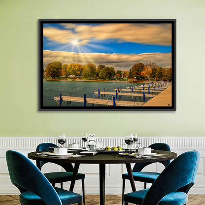 Skaneateles Lake Pier Wall Art
