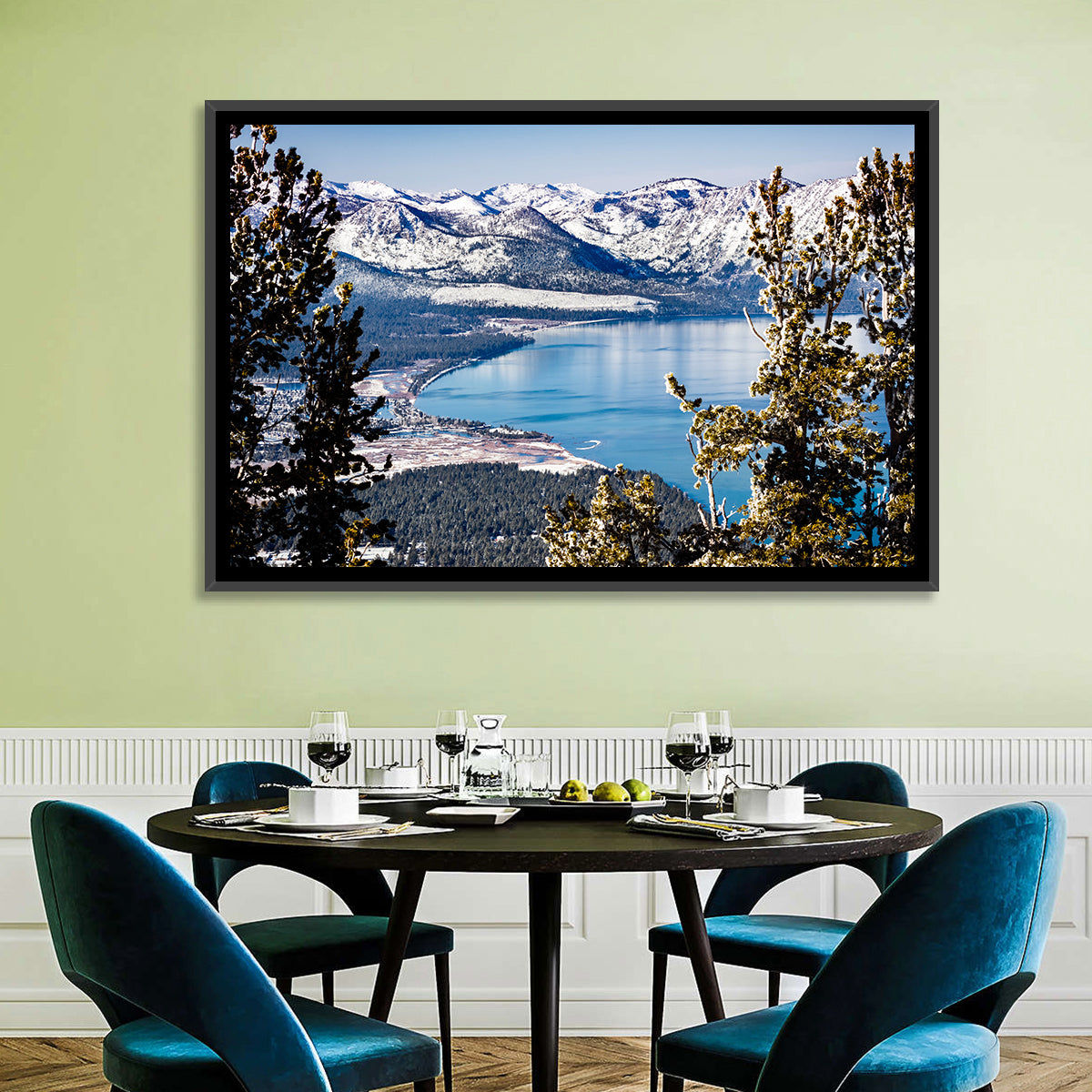 Lake Tahoe Sierra Vista Wall Art