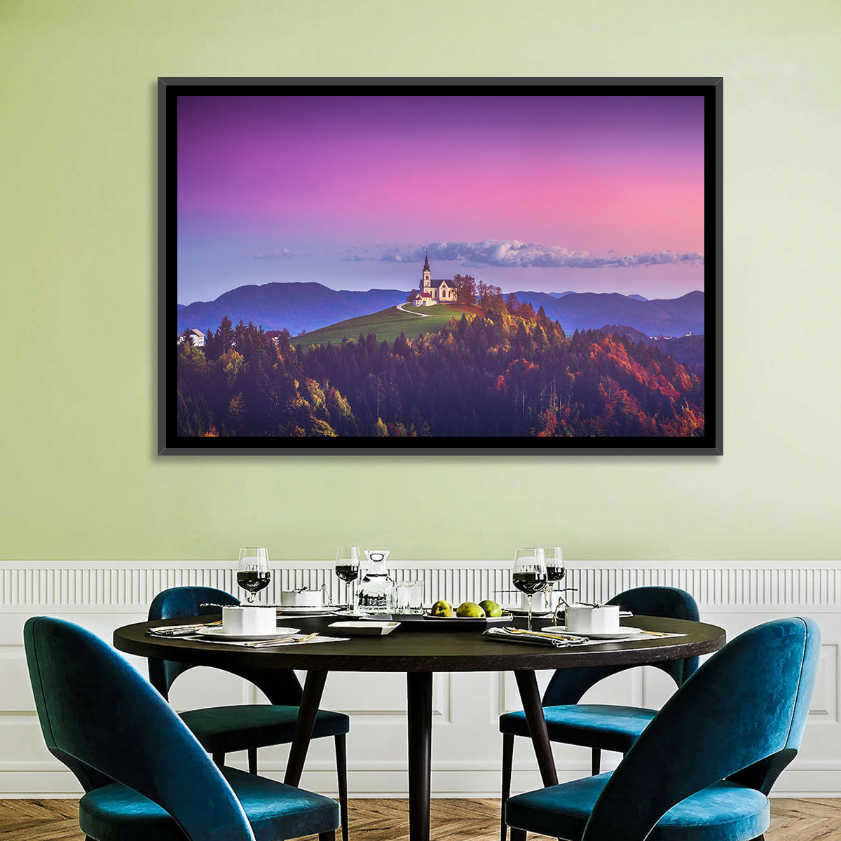 Saint Leonard Hilltop Church Wall Art