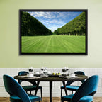 Tree-lined Manicured Lawn Wall Art