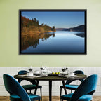 Lake Vyrnwy Golden Hour Reflection Wall Art