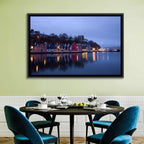 Tobermory Harbour at Twilight Wall Art