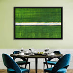 Aerial Irrigation Canal View Wall Art