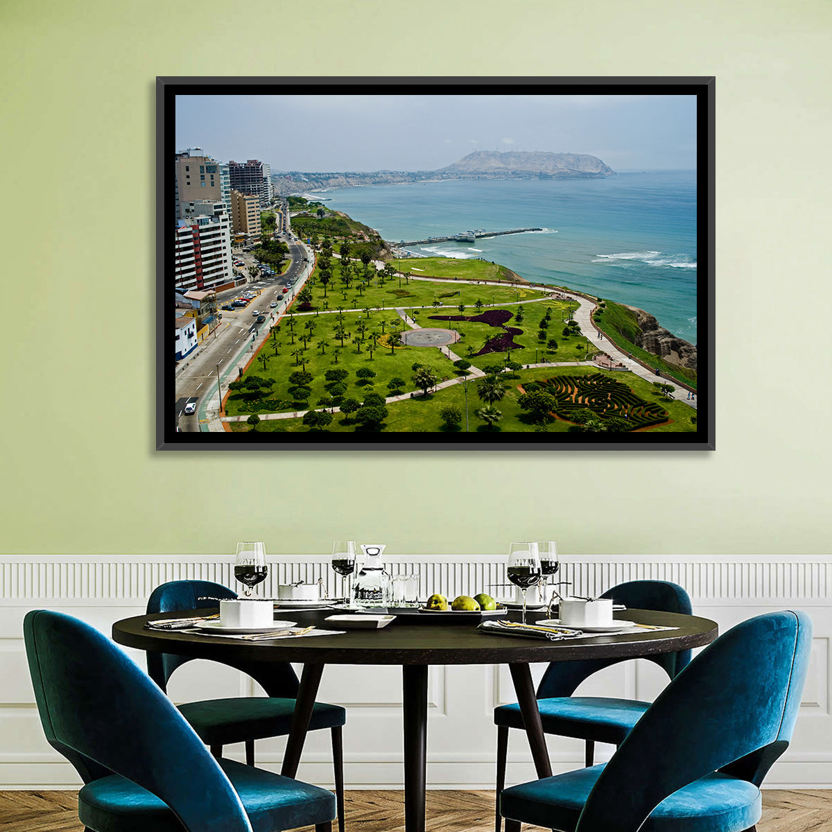 Miraflores Park Overlook, Lima Wall Art