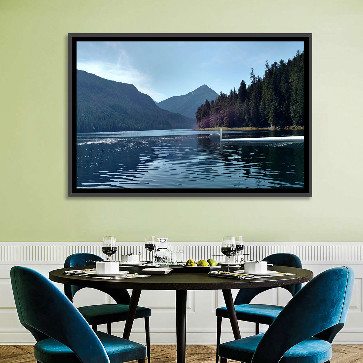 Tongass National Forest Seaplane View Wall Art
