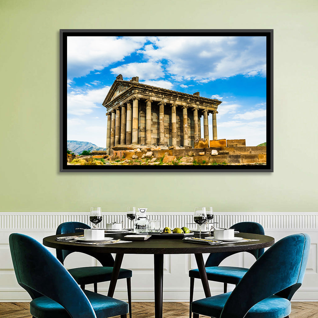 Temple of Garni Vintage Landscape Wall Art