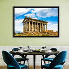 Temple of Garni Vintage Landscape Wall Art