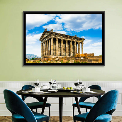 Temple of Garni Vintage Landscape Wall Art