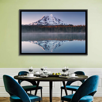 Mount Adams Sunrise Reflection Wall Art
