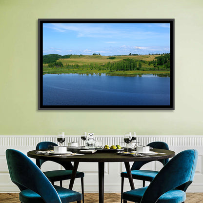 Pskov Lake Landscape Wall Art