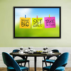Dream Big Sticky Note Trio Wall Art