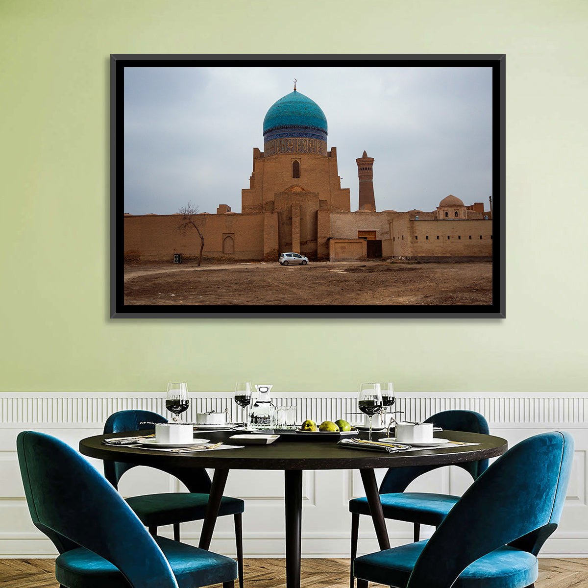 Kalyan Mosque, Bukhara Wall Art in a room, landscape