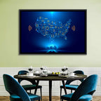 USA Circuit Map Wall Art