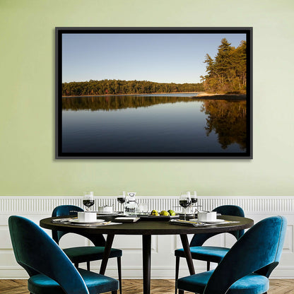 Walden Pond Reflection Wall Art