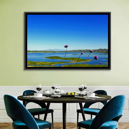 Lake Mathews Wildflower View Wall Art
