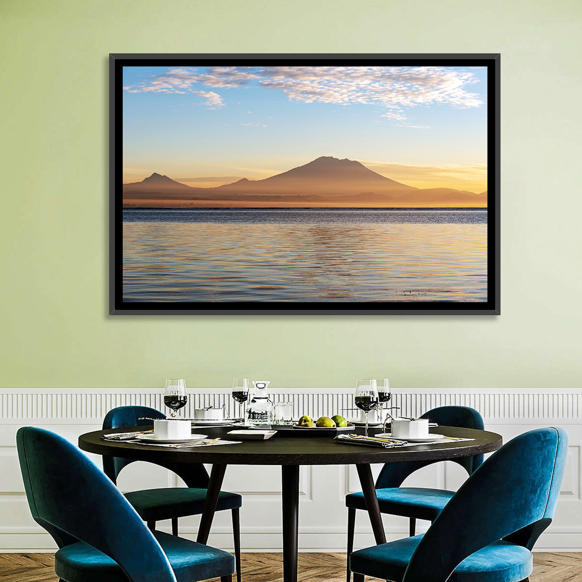 Mount Agung Sunrise Wall Art