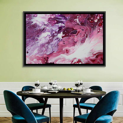 Flowing Bubbles Abstract Wall Art