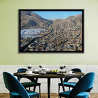 Kabul Winter Cityscape Wall Art