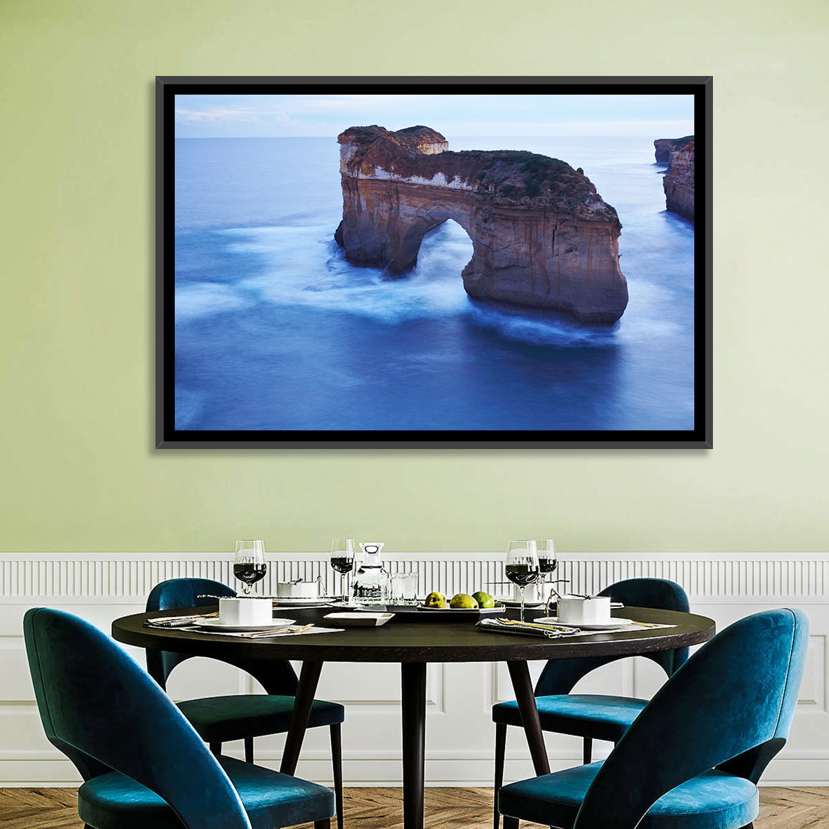 London Arch Ocean Cliffs at Dawn Wall Art