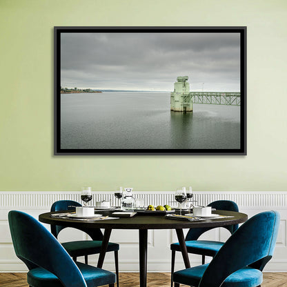 Lake Mcconaughy Intake Tower Wall Art
