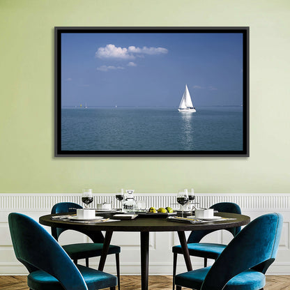 Sailboat on Lake Balaton Wall Art