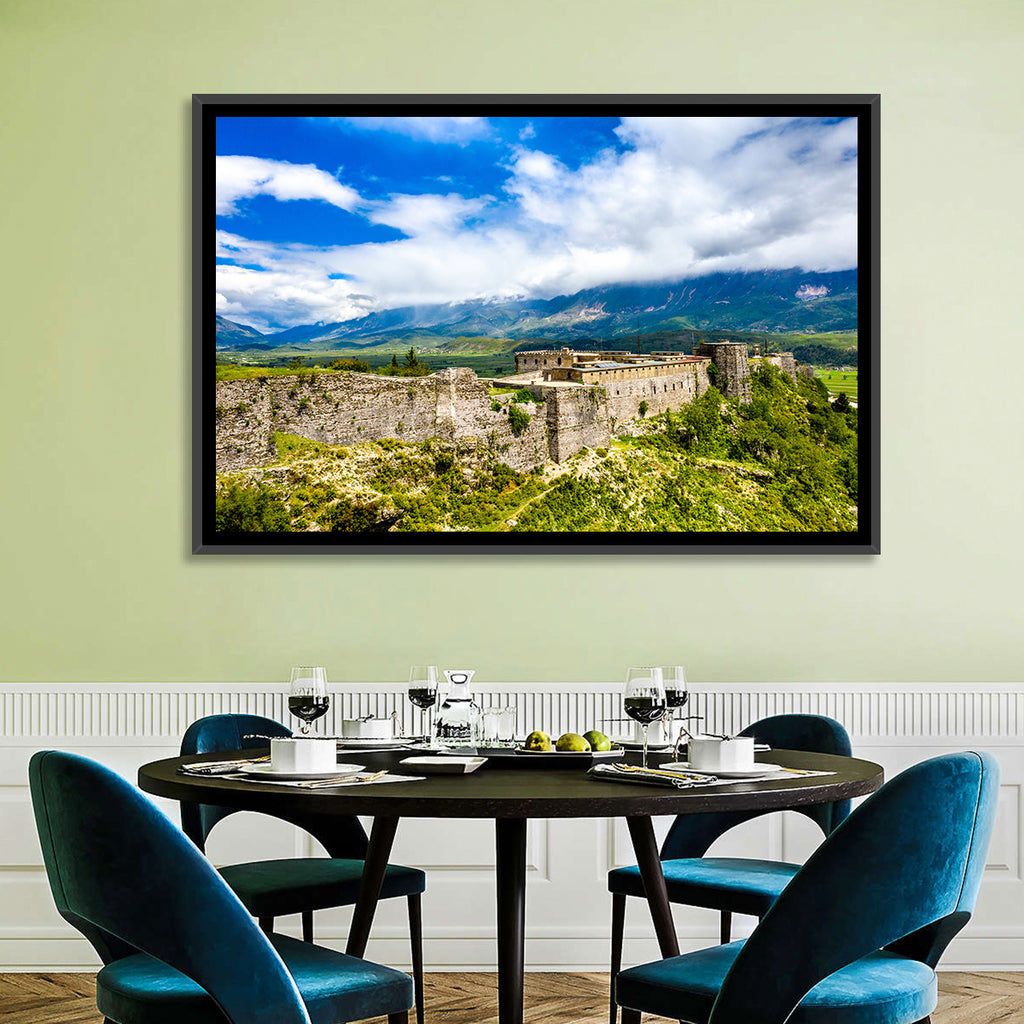 Gjirokastër Fortress Over Drino Valley Wall Art