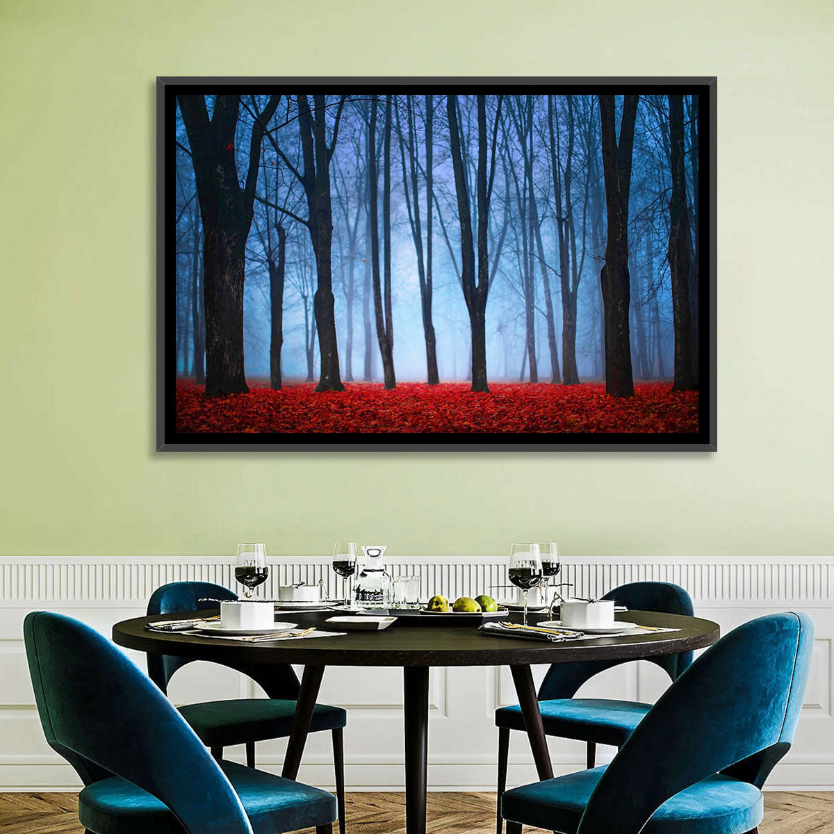 Mystical Autumn Forest Wall Art