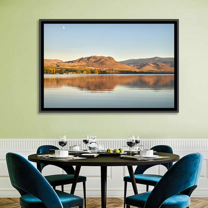 Osoyoos Lake Moonlit Reflection Wall Art