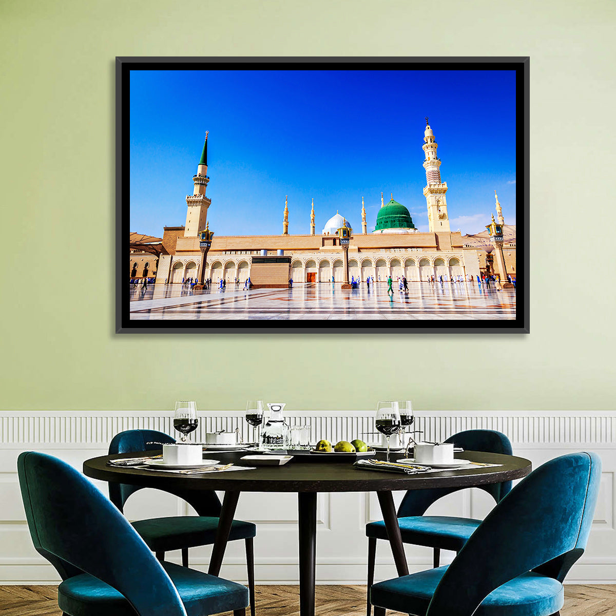 Al-masjid An-nabawi, Medina Wall Art in a room, landscape