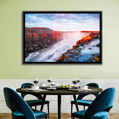 Selfoss Waterfall Wall Art